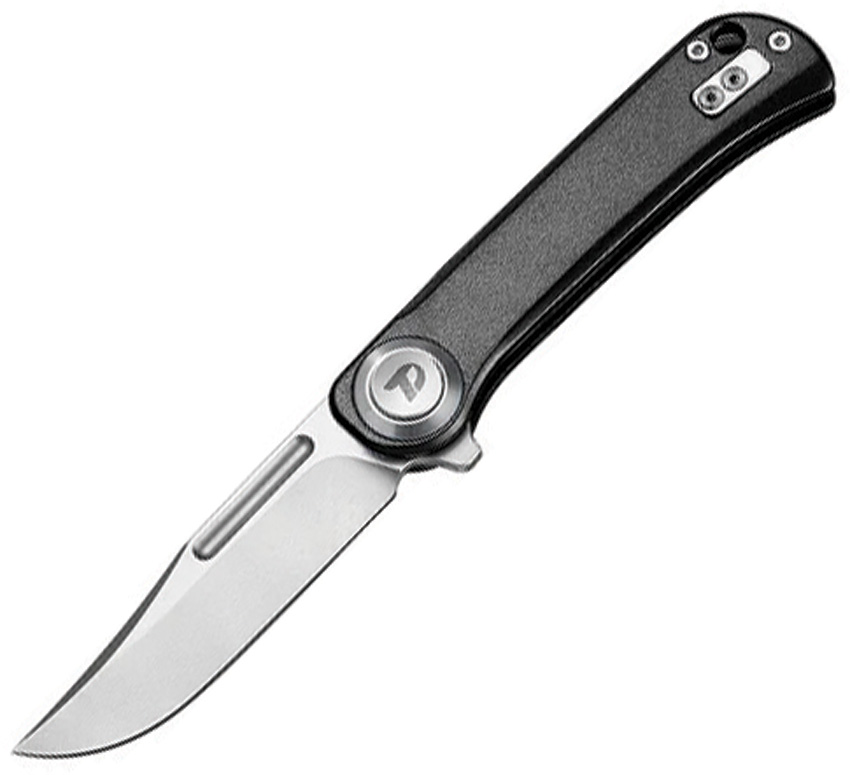 Button Lock Alum Black