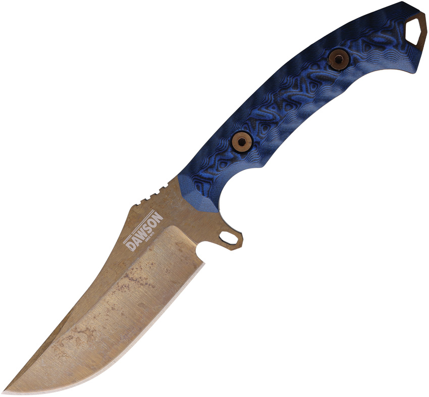Woodsman Fixed Blade Blk/Blue