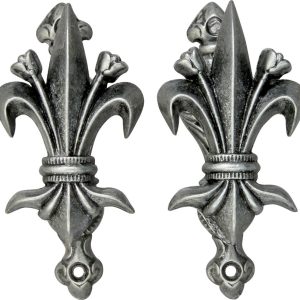 Fleur de Lis Hangers Antique