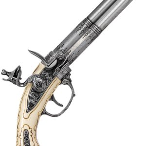 Revolving 3 Barrel Flintlock