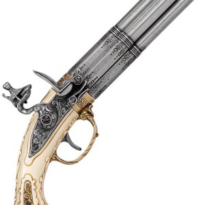 Revolving 4 Barrel Flintlock
