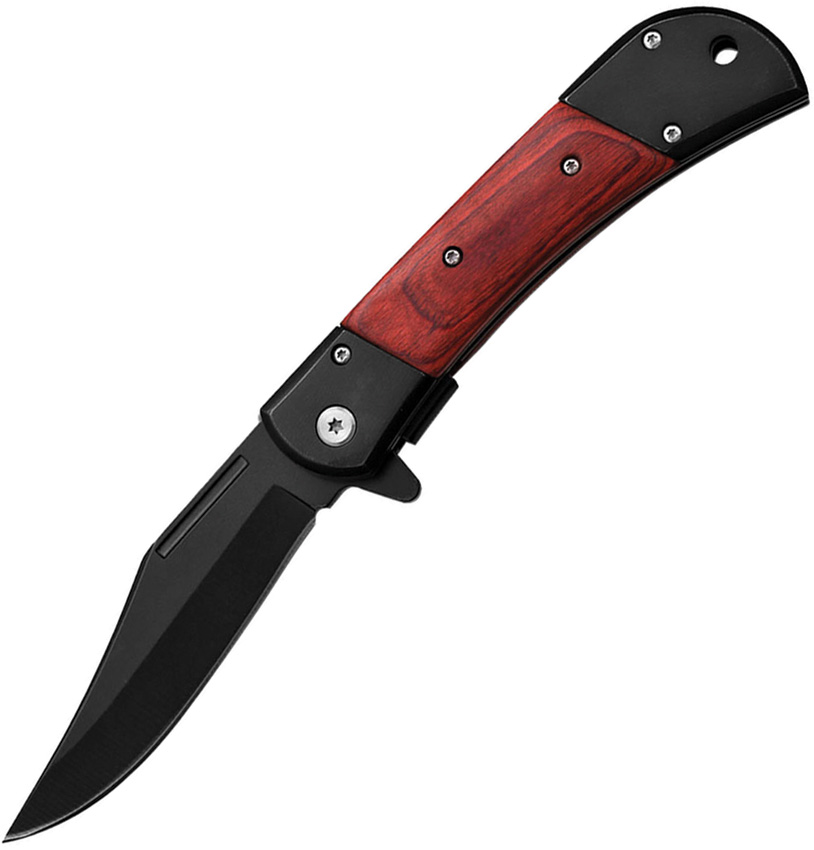Linerlock A/O Black/Wood