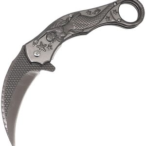 Mermaid Karambit Linerlock Gry