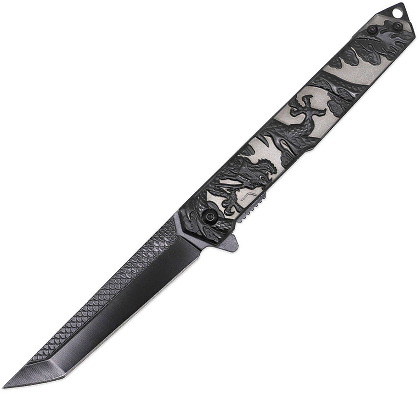 Linerlock A/O Dragon Blk/Slv