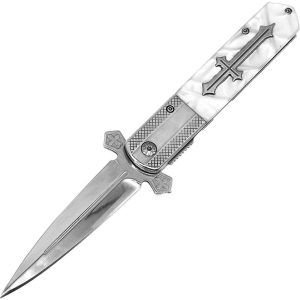 Knight Warrior Linerlock White