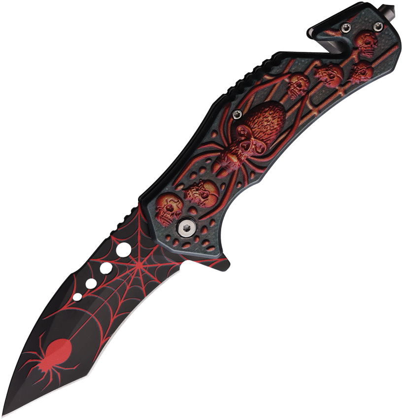 Spider Rescue Linerlock A/O