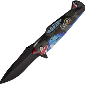 Fighter Plane Linerlock A/O