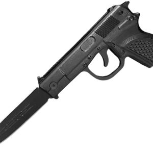 Top Open Trigger Lock Black