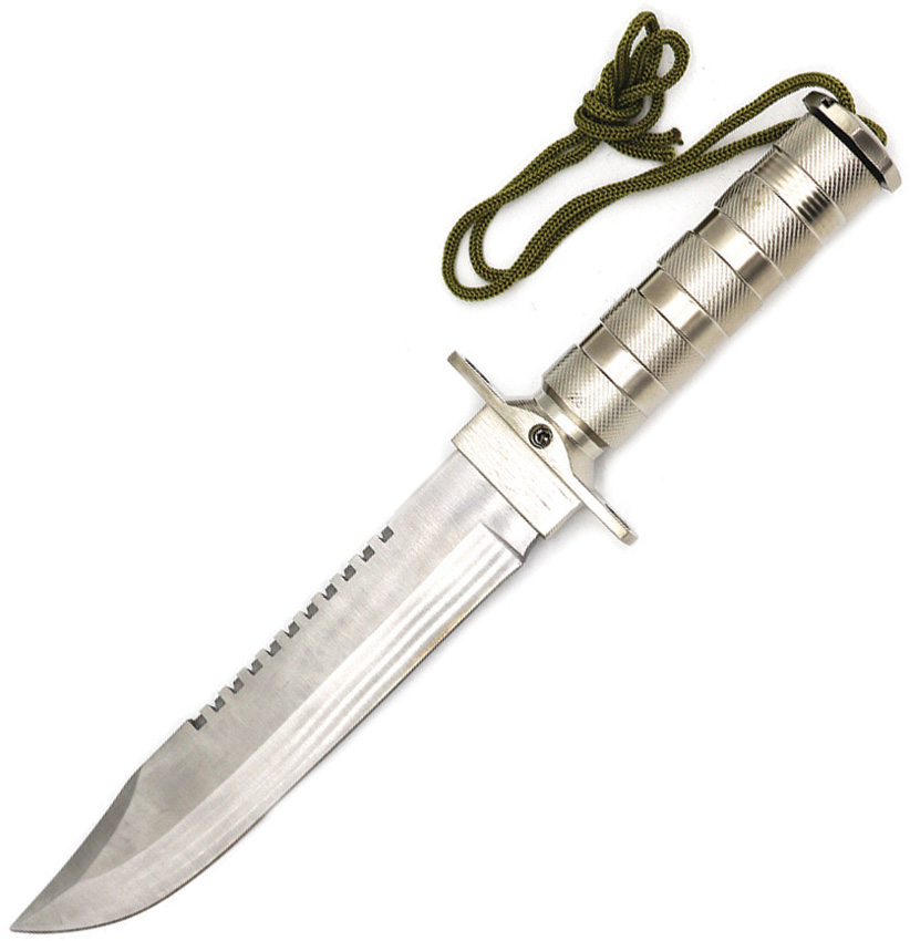 Survival Fixed Blade Silver
