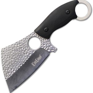 Fixed Blade Cleaver Black