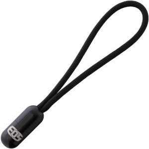 Pill Bead Lanyard Black