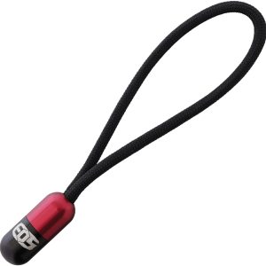 Pill Bead Lanyard Black/Red