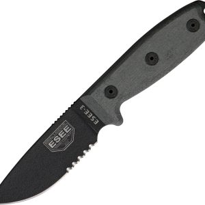 Model 3 Part Serrated
