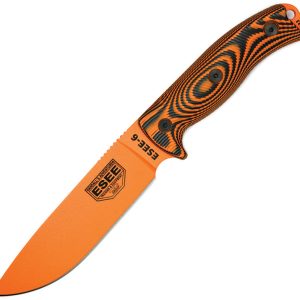 Model 6 Fixed Blade Orange