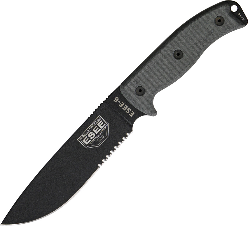 Model 6 Part Serrated