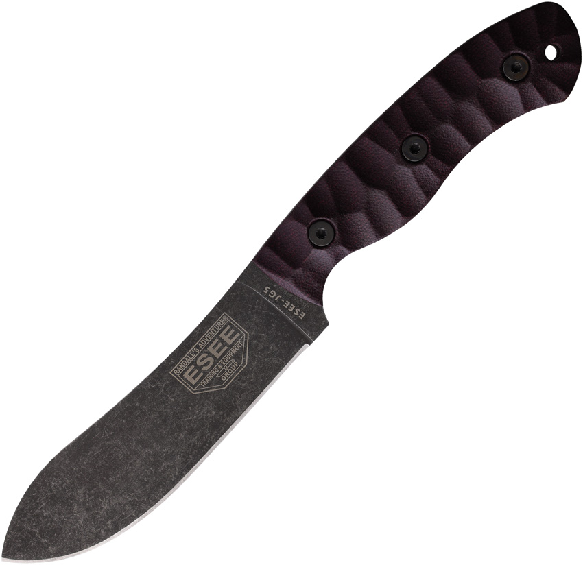 JG5 Fixed Blade Burgundy Linen