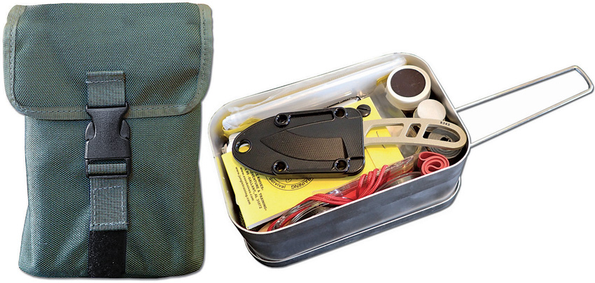 Survival Kit In Mess Tin
