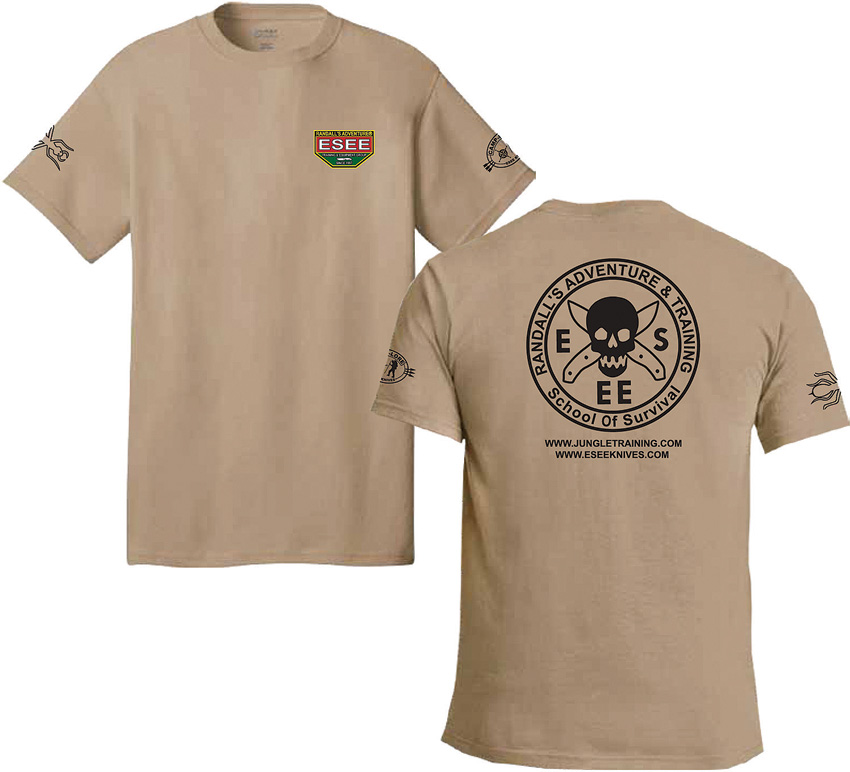 Training T Shirt L Brown