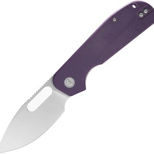 EFD Linerlock SW Purple G10