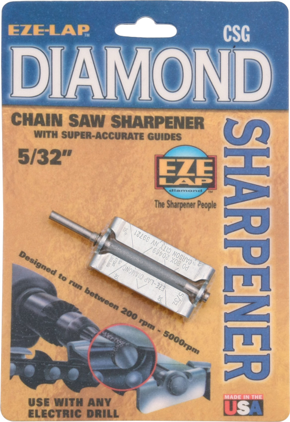 Diamond Chain Saw Sharpener