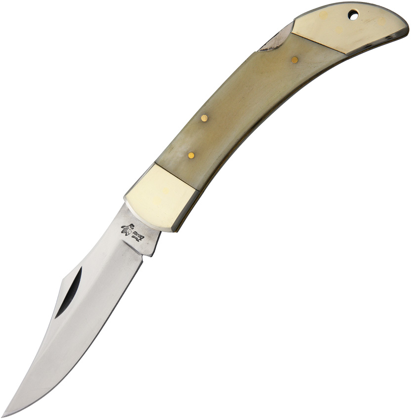 Lockback Hunter Smooth Bone