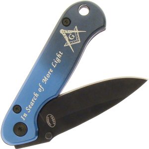 Masonic Bandit Linerlock Blue