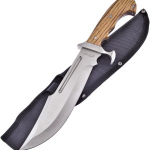 Bowie Walnut with Sheath