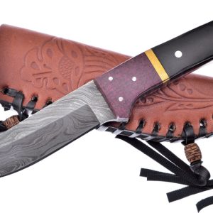 Damascus Hunter Buffalo Horn