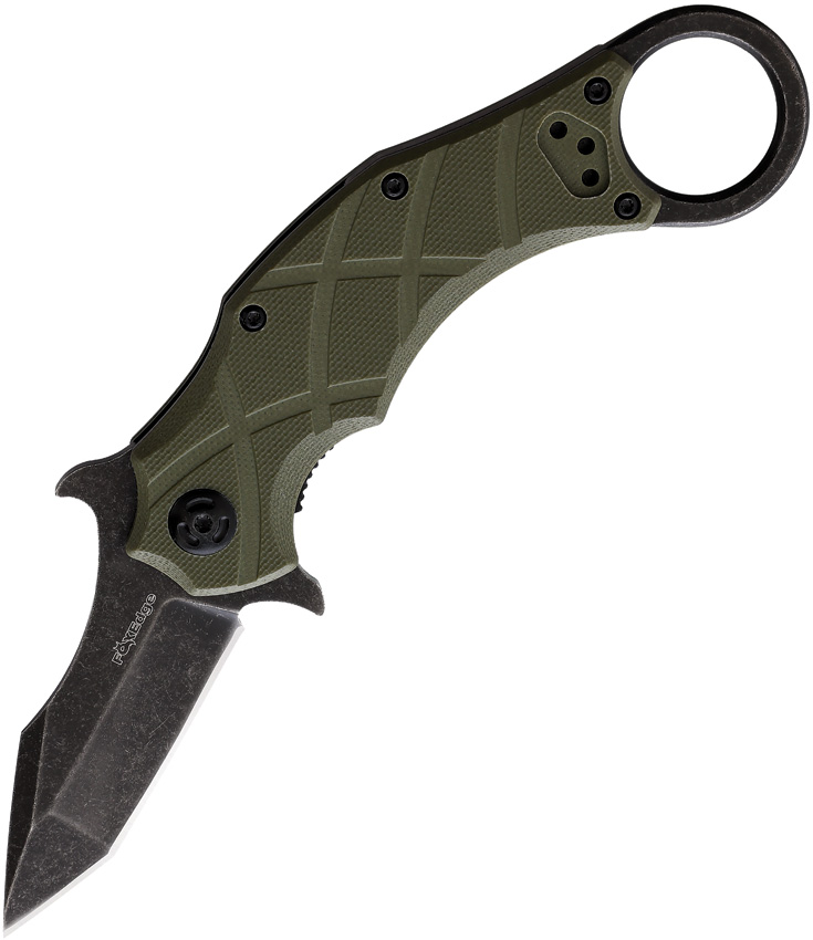 The Claw Linerlock Green