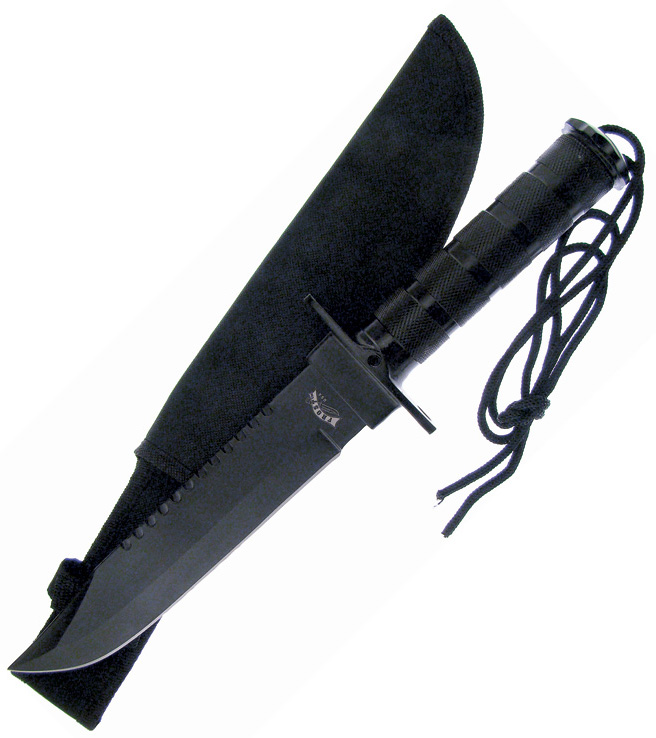 Survival Knife Black