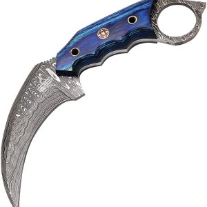 Damascus Karambit