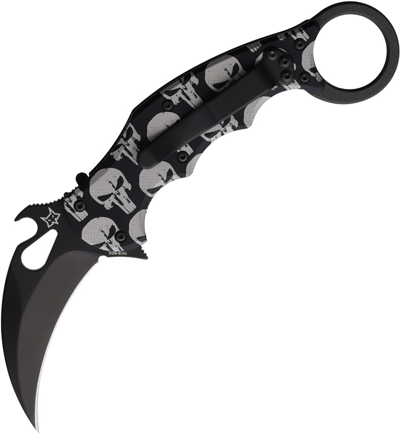 Karambit Linerlock Skull