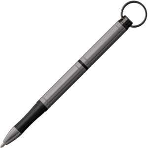 Gray Backpacker Keyring Pen