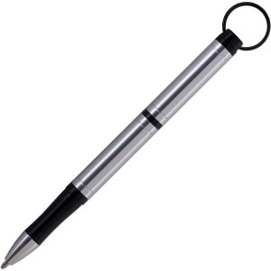 Backpacker Keyring Pen Silver
