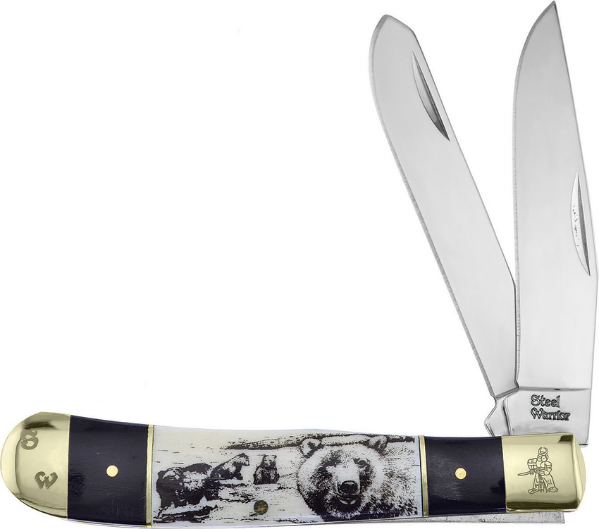 Bear Trapper Buffalo Horn