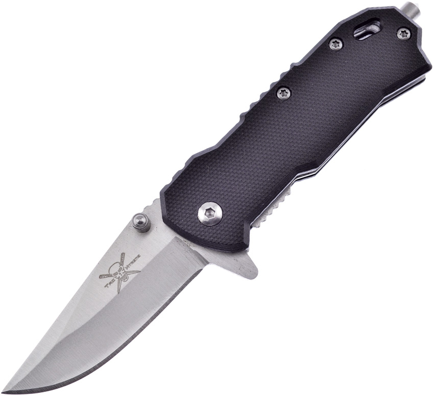 Tac Linerlock Black G10 A/O