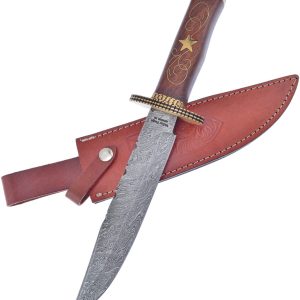 Bowie Damascus Walnut