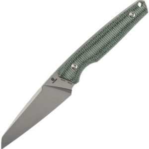 Parr Fixed Blade Grn Micarta