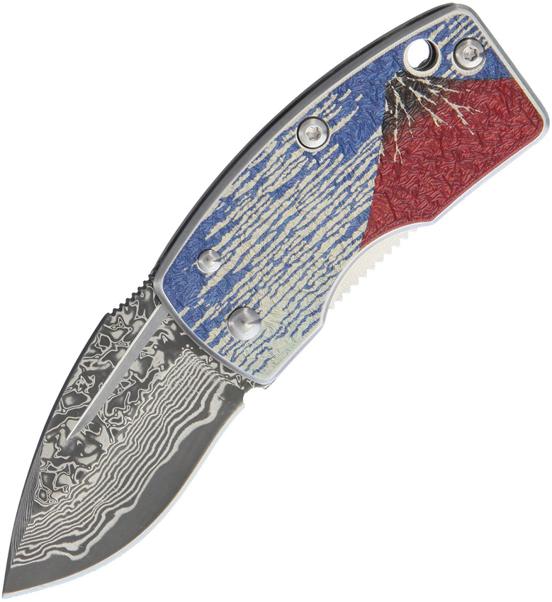 Money Clip Framelock Mt Fuji