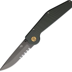 Auto Button Lock DP Serrated