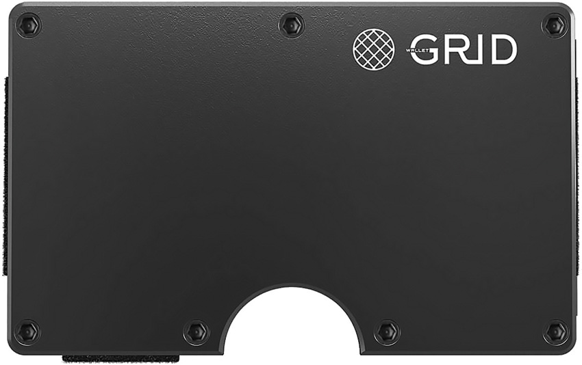 Gunmetal Aluminum Wallet