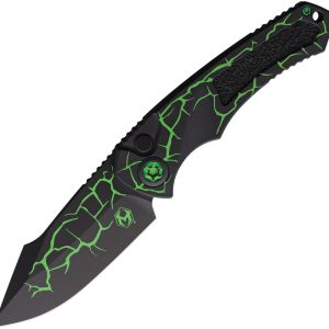Auto Pariah Button Lock Grn