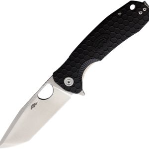 Large Linerlock Tanto Black