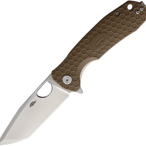 Large Linerlock Tanto Tan