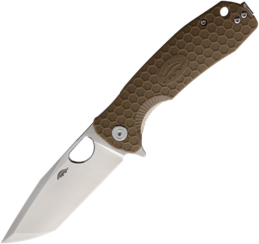 Large Linerlock Tanto Tan