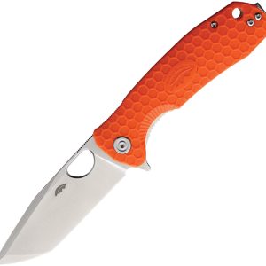 Large Linerlock Tanto Orange