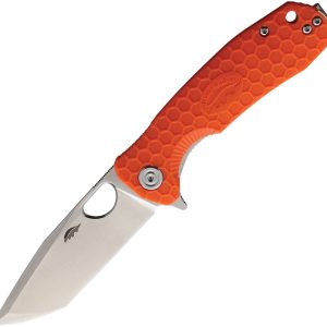 Medium Linerlock Tanto Orange