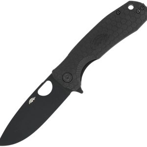 Honey Badger Knives Large Drop Point Black D2 HB1350 product image
