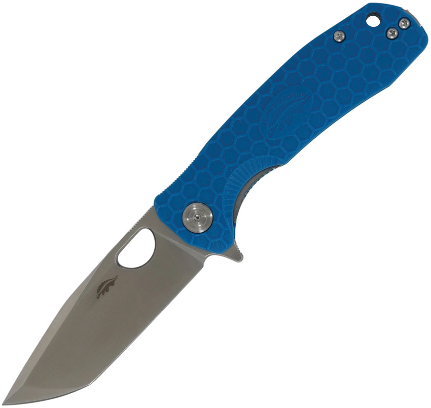 Honey Badger Knives Medium Tanto Blue 14C28N HB1734 product image
