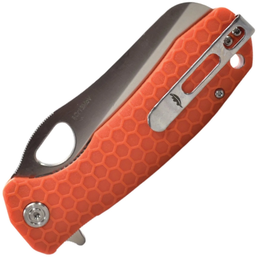 Honey Badger Knives Large Rescue Orange 8CR13MoV HB1746 product image
